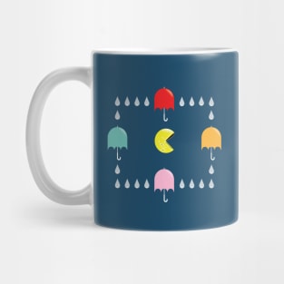 Pac Your Rain Slicker and Umbrella Mug